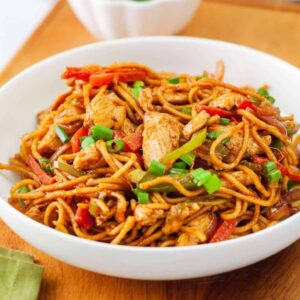 T.P.S Special Mixed Meat Hakka Noodles