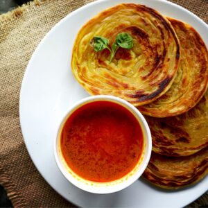 Special Achari Egg Mughlai Paratha