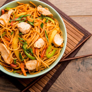 Egg Hakka Noodles