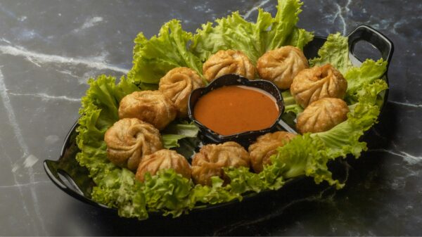 Stir Fried  Chicken Momo