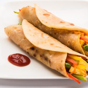R.Paneer / Spicy Achari Paneer Roll