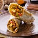 Special Achaari Chicken Roll